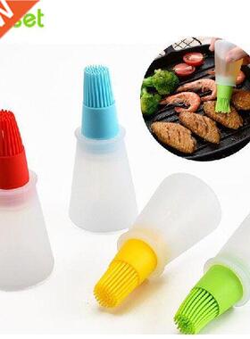 Portable Silicone Oil Bottle Brush Liquid Oil Brush Pastry
