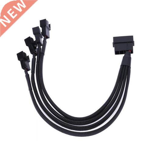 27cm 4pin IDE Molex to 4-Port Pin/4Pin Power Supply Plug Co