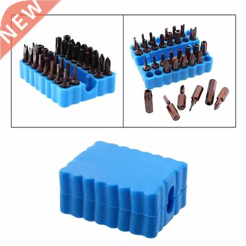 Set of 2 Plastic 1/4Inch Hex Shank Screwdriver Bits Holder