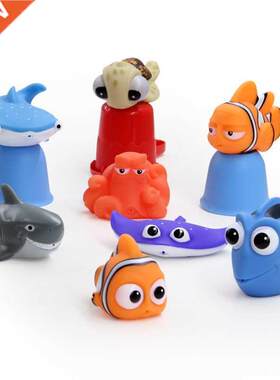Finding Nemo Baby Bath Toys Kids Funny Soft Rubber Float Spr