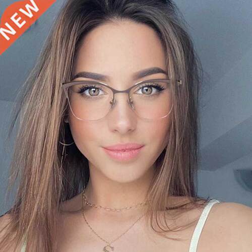 眼镜可配近视平光镜女cat eye glasses fame fo women очки