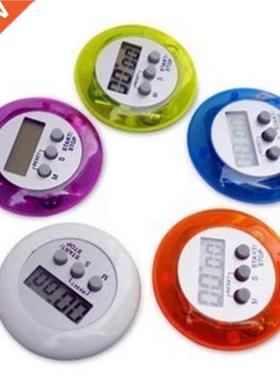 Five kinds of color Circular LCD digital kitchen countdown t