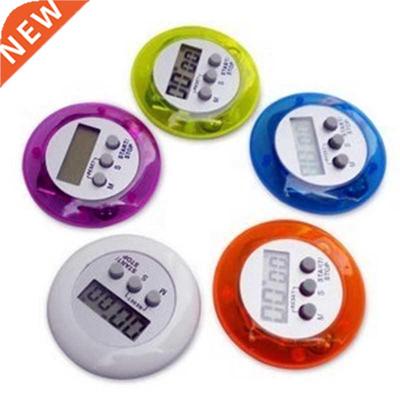 Five kinds of color Circular LCD digital kitchen countdown t
