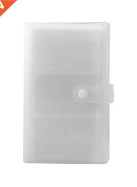 240 Slots Transparent PP Cover Business Card Book Large Capa