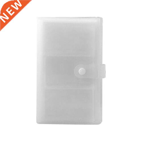 240 Slots Transparent PP Cover Business Card Book Large Capa