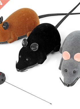 Wireless Remote Control Mouse Toy Black/Gary/Brown Electroni