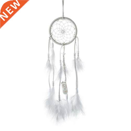 AT69 -Handmade Dream Catcher Net with Feathers Wall Hanging