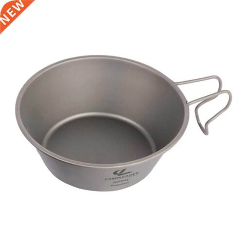 00ml Camping Cookware Outdoor Titanium Bowl Portable