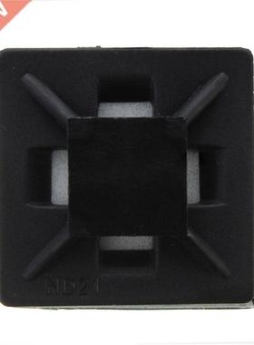 100pcs Sort Adhesive Lead Tie Square Mounts Clips Wall Holde