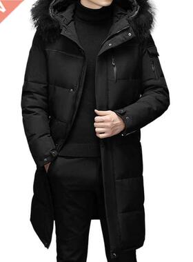 Casual Coat Jackets men White duck jacket Winter for Parkas