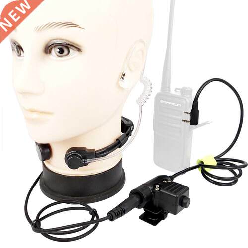 Walkie Talkie Microphone Heavy Duty U94 PTT Neck Throat Mic