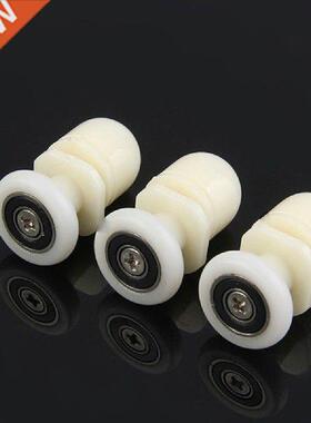 8PCS 19/23/25/27/29mm Single Plastic Shower Door Rollers