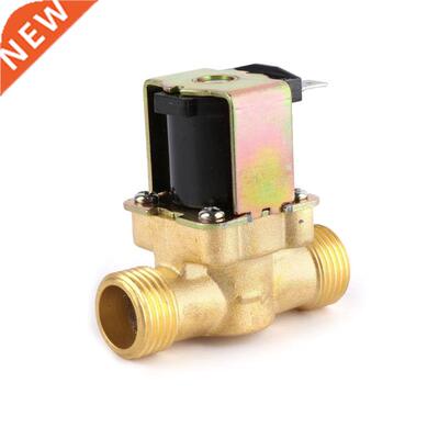 Copper Hot Water Normally Closed Inlet Valve 4 Points DC12V