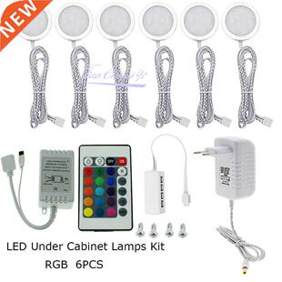 6PCS RGB LED Decke licht LED Unter Schrank Lampen Boot Fernb