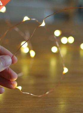 2M 5M 10M Led String Lights Battery Operated Sliver Wire Fai