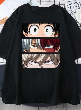 My Hero Academia Cute Anime T irt Women Casual Harajuku Te