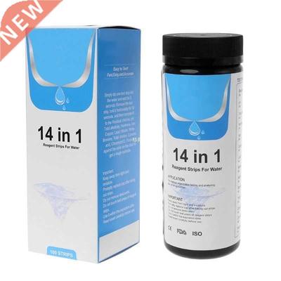 14water tester strips paper residual chlorine ph total alkal