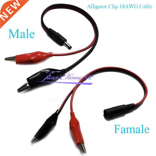 18AWG Male Female Socket Connector Plug 5.5X2.1mm High Quali