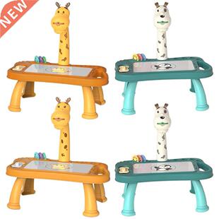 Mini LED Drawing Projector Table with Cards Educational