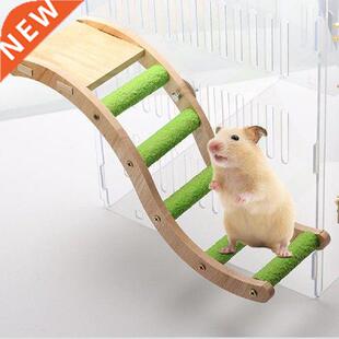 Pet Parrots Climbing Bridge Bird Grinding Claws Wooden