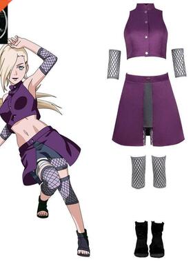 ninja clothes yamanaka ino cos clothes Halloween costume