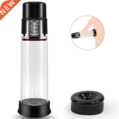Rechargeable Automatic Enlargement Flexible Sleeve Male Pres