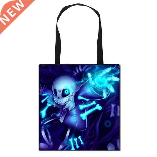 Anime Undertale Portable Crossbody Bag Boys Girls Foldable S