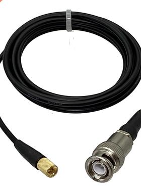 1Pcs RG174 L5 Microdot Male to BNC Male Clamp for Panametric