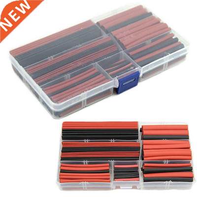 150pcs set 2:1 Polyolefin Shrink Tubing Tube Sleeving Wrap W