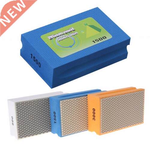 BENGU 800/1800/500 Grit Diamond Hand Polishing Pad Grindin