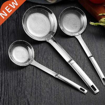 Stainless Steel Oil Filter Spoon Fine Mesh Wire Oil Skimmer