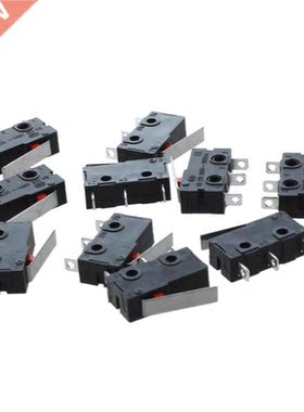 10 Pcs AC 125V 5A SPDT 1NC Short Hinge Lever Mini Micro