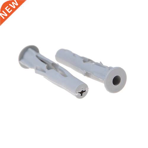 50 PCS Nylon Screws Plasterboard Drywall Wall Plug For Windo