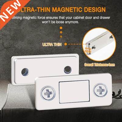 2Pcs/Set Magnetic Strong Door Closer Cabinet Catches Door St