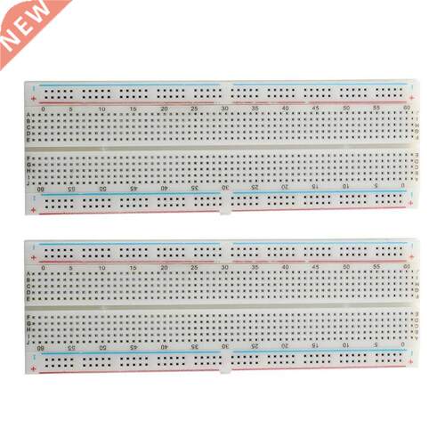 2x 830 contacts plugboard breadboard experiment board breadb