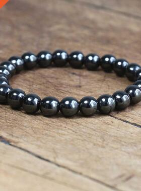 Magnetic Bracelet Beads Hematite Stone Therapy Health Care M