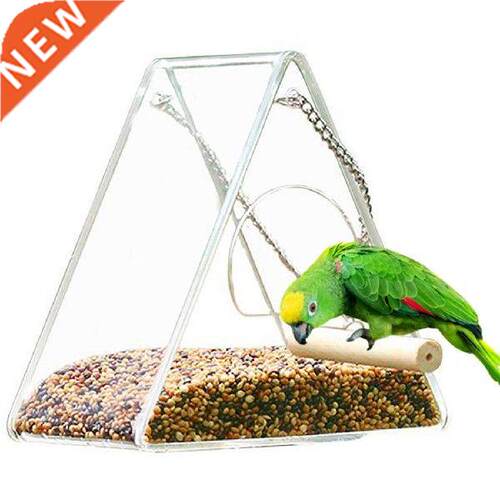 Bird Feeder Plastic Hanging Bird Food Container Outdoor