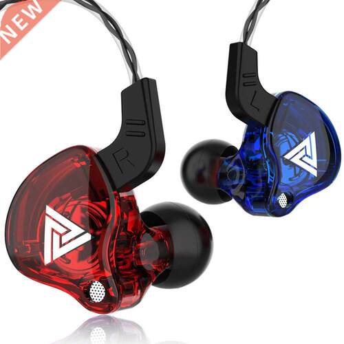 QKZ AK6 .5mm Wired Headphones Copper Driver Stereo HiFi Ear