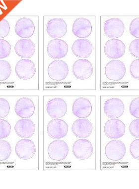 6 Sheets Removable Wall Sticker Mural Waterproof PVC Decals