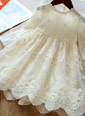 Grls Dress Embrodery Prncess Party Autumn Sprng Kds Ch