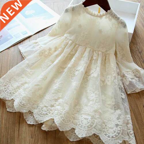 Grls Dress Embrodery Prncess Party Autumn Sprng Kds Ch