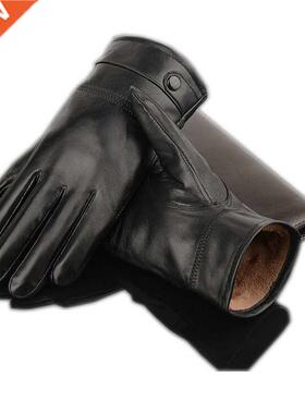 2021 Real Leather gloves,Genuine Leather,Black,brown color,l