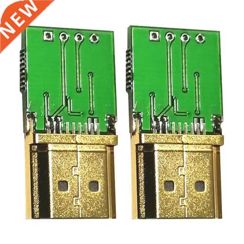 2PCS Virtual Display Adapter HDMI-Compatible EDID Dummy Plug