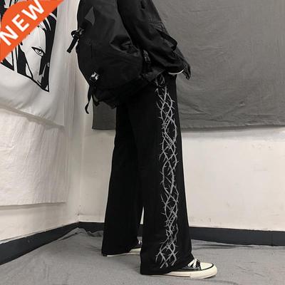 Wide Pants Japanese Men Harajuku Streetwear Casual Pants Man