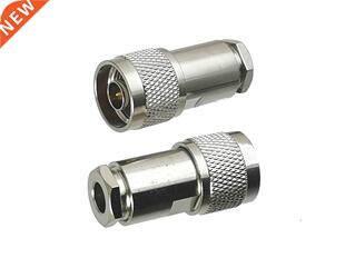 1pcs N Male Plug Connector Clamp RG5 RG6 5D-FB LMR300 Cable
