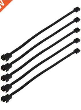 5pcs 4 Pin PWM Fan Connector Computer Case Extension Power C