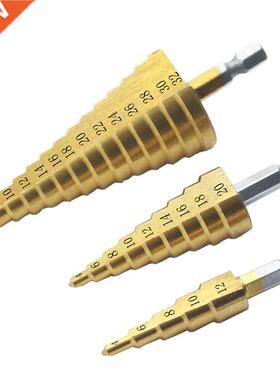 High quality HSS 4241,hexagonal handle step drill/pagoda bit