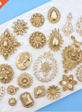 European gem turn sugar silicone mold  baking cake retro