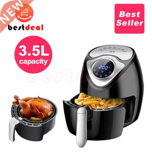 5L large electric air fryer Touch Screen No Oil 220/110Vcook