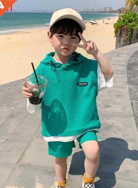 Children Clothing Sets Kids Boys Girls Clothes Short Sleeve